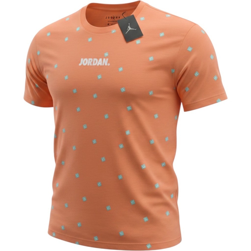 Nike Jordan Mens All Over Print Jumpman T-Shirt CZ5185-693 Large NWT‎